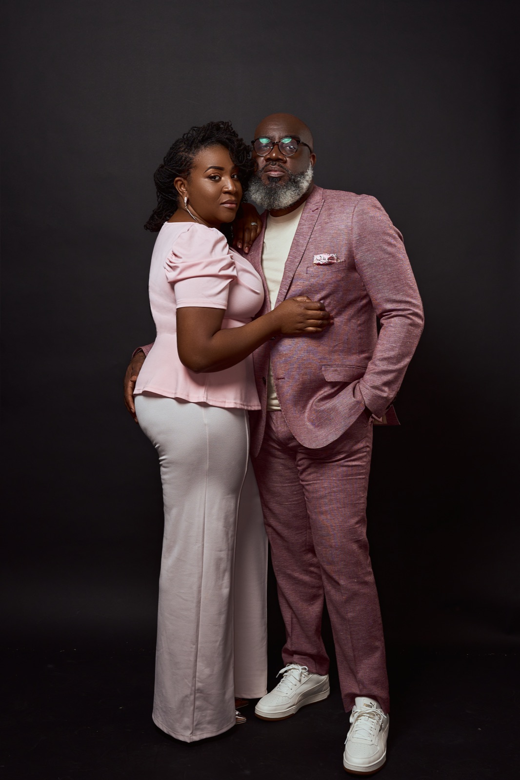 Irventz and Anne Garcon embraced